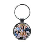 Ata-Boy Friends TV Comedy Assortment 2 1.5" Fob Keychain for Keys, Backpack Pulls and More - Multi - One Size