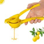 Lemon Squeezer Metal Lime Juice Extractor Citrus Juicer Handheld Heavy Duty Citrus Squeezer Lime Press Squeezer Seedless Manual Hand Juicer Citrus Press Easy Squeeze Fruit Juicer