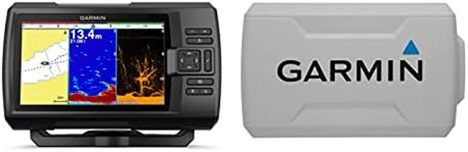 Garmin STRIKER Plus 7cv with CV20-TM Transducer and Protective Cover, 7 inches 010-01873-00