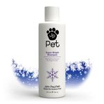 John Paul Pet Super Bright Shampoo for Dogs and Cats, Highlighting Formula Safely Whitens and Brightens Fur, 16-Ounce