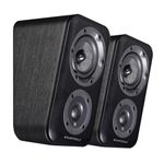 Wharfedale D300 3D Black Surround Speaker (Pair)