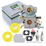 partszen C1M-W26 Carburetor 545070601 545040701 Fit for Poulan Pro PP4218A PP4218AVX PP4018 PP3516AVX P3416 PP3816 P3314 35cc 42cc Chainsaw Craftsman 358.350990 358.341900 358350830 Walbro 0402 WTA30