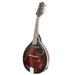 Stagg M50E Electro-acoustic Bluegrass Mandolin with Nato Top