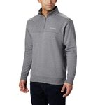 Columbia Men's Hart Mountain II Half Zip Charcoal Heather