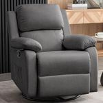 Korser Recliner Chair, 360 Swivel R