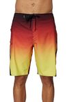 O'NEILL Mens Superfreak Fuse Boardshorts, Red, 28