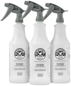 Chemical Guys ACC130 Professional Chemical Resistant Heavy Duty Bottle and Sprayer - 32 oz. (Pack of 3)