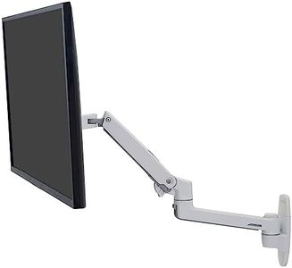 Ergotron – LX Single Monitor Arm, VESA Wall Mount – for Monitors Up to 34 Inches, 7 to 25 lbs – White