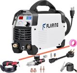 FLARING Plasma Cutter,65 Amp Plasma Cutter Machine 120V 240V 4/5" (20mm) Max Cutting 1/2" (12.7mm) Clean Cut IGBT High Frequency Inverter Touch ARC Plasma Cutter with Consumable Set Update 5th FC650D