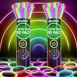 200 Ultra Bright Glow Sticks Bulk -