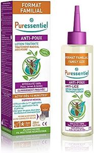 Puressentiel - Anti Poux - Lotion Traitante avec Peigne - Efficacité prouvée pour éliminer poux, larves et lentes - 100% naturel - 200 ml format familial