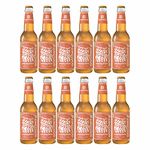 Coolberg Peach Non Alcoholic Beer 330ml Glass Bottle - Pack of 12 (330ml x 12)