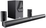 boAt Aavante Bar Azure Pro, 550 W Sound, 5.1CH with Wireless Rear Satellite Speakers, EQ Modes, BTv5.4,Multiple Ports, Master Remote, Bluetooth Sound Bar, Home Theatre Soundbar Speaker (Premium Black)