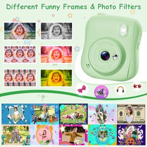Hangrui Kids Instant Print Camera – Green