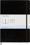 Moleskine Art Sketchbook, Hard Cover, A4 (8.25" x 11.75") Plain/Blank, Black, 96 Pages
