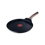 BERGNER Aluminium Ultimate Non-Stick Dosa Tawa 28Cm, Heatdot Technology Base, Food Safe, Grey