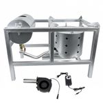 Waste Oil Heater for Garage, DC 12V Used Motor Oil Burner Stove, Portable Multi Fuel Shop Heater for Workshop & Outdoor