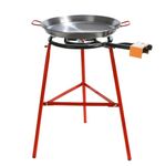 Paella Pan + Paella Burner and Stand Set - Complete Paella Kit by Garcima
