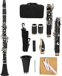17 Key Clarinet Set Wood Bb Beginne