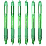 Zebra Z-Grip Smooth - Retractable Ballpoint Pen - Pack of 6 - Green