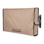 ULTCOVER Waterproof Outdoor TV Cover for 55-59 inch Outside Flat Screen Televisions with Mounts and Stands