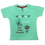 LuvLap Boy's Printed Regular Fit Half Sleeves T-Shirt (LLAMZGR0010_Multicolour-6 H/S T-Shirt-PO1-Set 1)