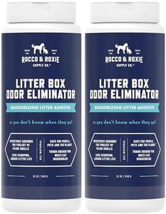 Rocco & Roxie Litter Box Odor Eliminator, 12 oz, 2-Pack