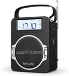 JEUJUG Radio Portable AM FM Digital