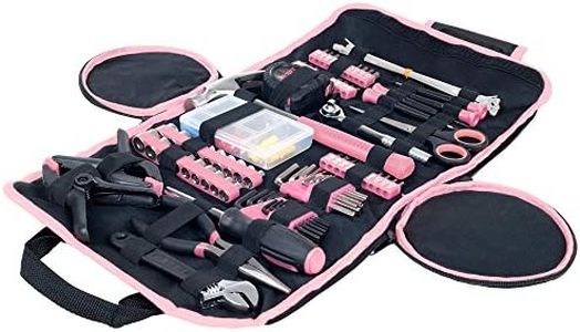 Stalwart 86-Piece Household Hand Tool Set with Roll-Up Bag – Tool Kit with Screwdrivers, Pliers, Wrenches, and More – Great for the Home or Car by