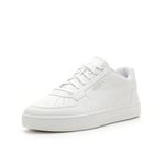 Puma Mens Caven 2.0 Sneaker, Puma White-puma Silver, 8