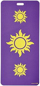 MERRITHEW Kids Yoga and Exercise Mat, Triple Sundog (Purple) 0.15 inch / 4 mm