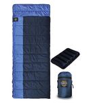 RhinoKraft Camping Sleeping Bag - 3 Season Warm & Cool Weather - Summer, Spring, Winter, Lightweight, for Adults & Kids - Camping Gear Equipment, Traveling and Outdoors