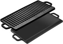 Velaze Cast Iron Griddle, Grill Pan