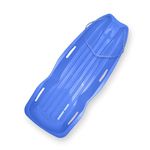 Slippery Racer Downhill Xtreme Winter Toboggan Snow Sled, Blue