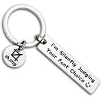 Kivosliviz Gifts for Artists Keychain Graphic Designer Gifts Best Artist Keychains