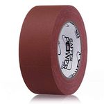 Gaffers Tape 2 Inch | Dark Burgundy | USA Made Quality | Leaves No Residue | by Gaffer Power