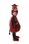 UNDERWRAPS baby-boys The Gruffalo Belly Babies Toddler CostumeInfant and Toddler Costumes, Brown, Extra Large (4-6)