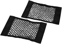 Trunk Storage Net, Dimik [2 Pack] Car Storage Net - Bottles, Groceries, Storage Add On Organizers for Car Truck