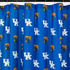 College Covers Kentucky Wildcats Printed Shower Curtain Cover 70 by 72