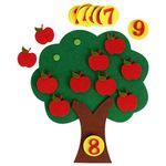 1 Set DIY Felt Apples Tree