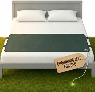 GAYA Grounding Mat for Bed King, Queen, Full Size, for Sleeping Improvement, Muscle Relaxation, Earthing Pad for Feet, Mats for Desk, Earth, Pads for Bedding, Wellness Gift