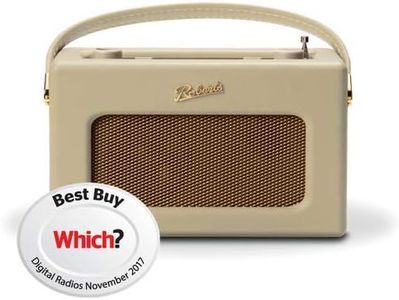 Roberts Revival RD70 Digital Radio – FM/DAB/DAB+, Bluetooth, Pastel Cream