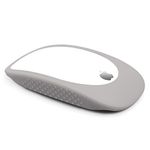 Oboe Silicone Mouse Case Cover Protective Skin Compatible with Apple Magic Mouse 1/2 Magic iPad Mouse (Grey)