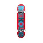 Birdhouse Stage 1 Opacity Logo 2 Factory Complete Skateboard Red 8"