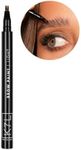 Eyebrow Pen (Vegan) For Natural Hair-like Strokes With Microblade 3-Prong Tip - Smudge-proof & Long-Lasting - Light