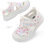 BARERUN Toddler Water Shoes - White, Size 5.5