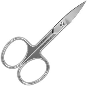 Staleks Pro SMART 30 Nail Scissors Type 1 – Enlarged Curved Blades – Satin Finish – Stainless Steel – Professional Manicure Tool