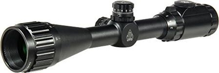 UTG 3-9X40 1" Hunter Scope,AO,36-color Mil-dot, Airgun Rings