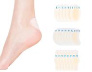 20PCS Blister Plasters Invisible Hydrocolloid Gel Blister Bandages Blister Cushion Pad Waterproof Blister Protector Hydro Seal Band Aid for Heel Foot Toe