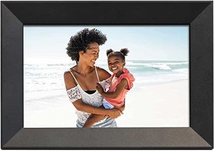 Aluratek 10"" WiFi Digital Photo Frame with Touchscreen IPS LCD Display and 8GB Built-in Memory, ASHDPWM10S